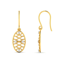 18k Gold Diamond Earring