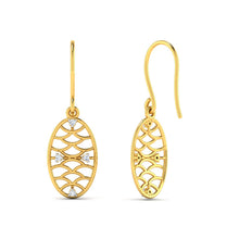 18k Gold Diamond Earring