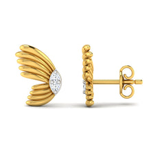 18k Gold Diamond Earring