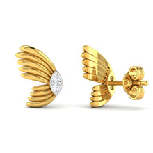 18k Gold Diamond Earring
