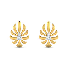 18k Gold Diamond Earring