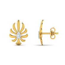 18k Gold Diamond Earring