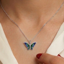 LORDS JEWELS 92.5 Silver Glow Pendant with Chain