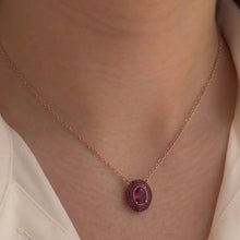 LORDS JEWELS 92.5 Silver Glow Pendant with Chain