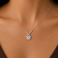 LORDS JEWELS 92.5 Silver Glow Pendant with Chain