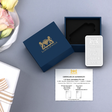 100 Gram 999 Fine Silver Bar by Lords Jewels | BIS Certified | Trusted Since 1983