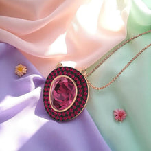 LORDS JEWELS 92.5 Silver Glow Pendant with Chain