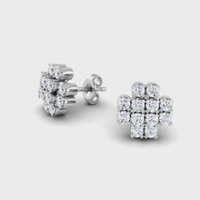 Lords Jewels Silver Floret Earring Crafted in 92.5 SIlver