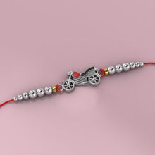Lords Jewels Biker-Bhai Silver Rakhi (SR004)