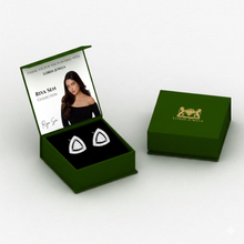 Lords Jewels 925 Sterling Silver Stud Earrings