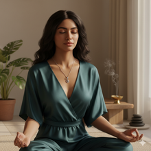 925 Sterling Silver Om Pendant