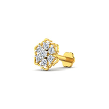Flora Diamond Nose Pin lordsjewels