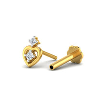 Holy Heart Diamond Nose Pin lordsjewels