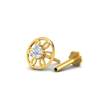 Resonant Diamond Nose Pin lordsjewels