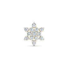 Geranium Diamond Nose Pin lordsjewels