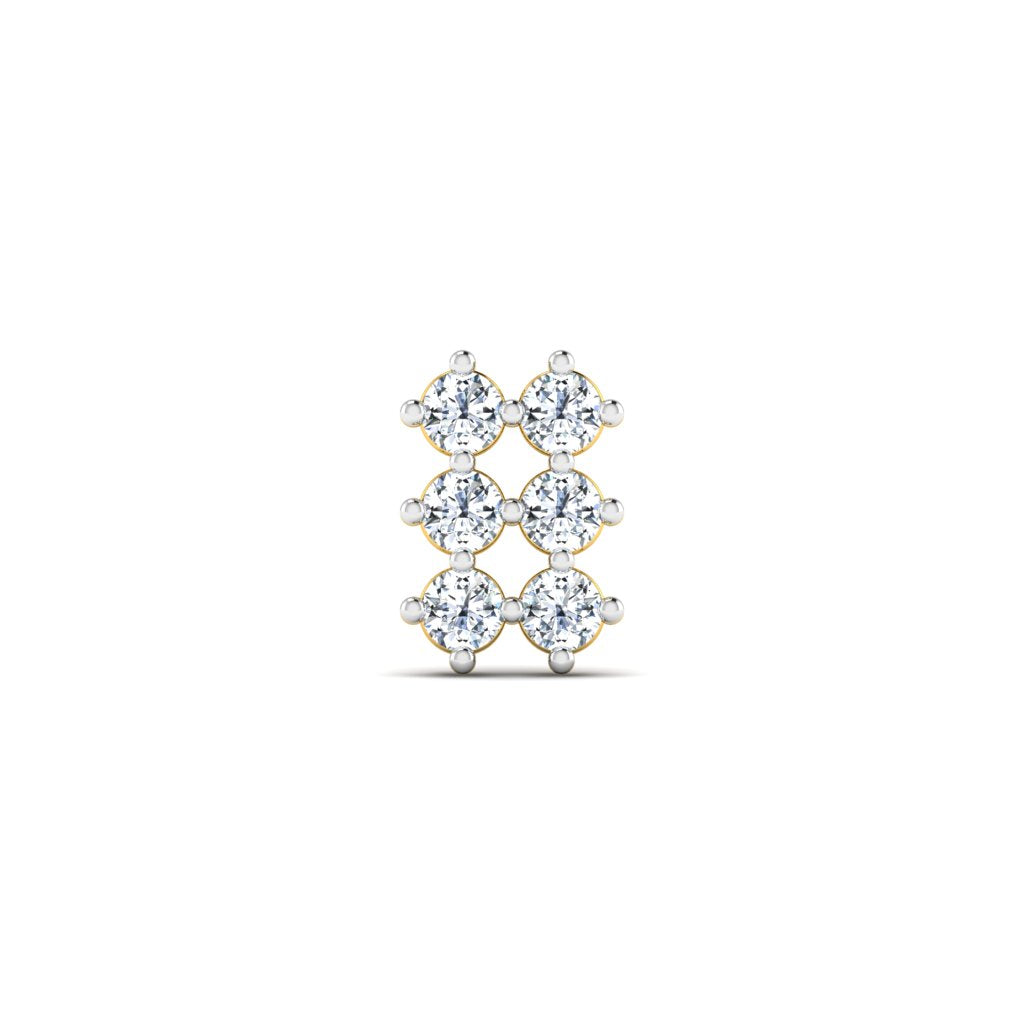 Classical Diva Diamond Nose Pin lordsjewels