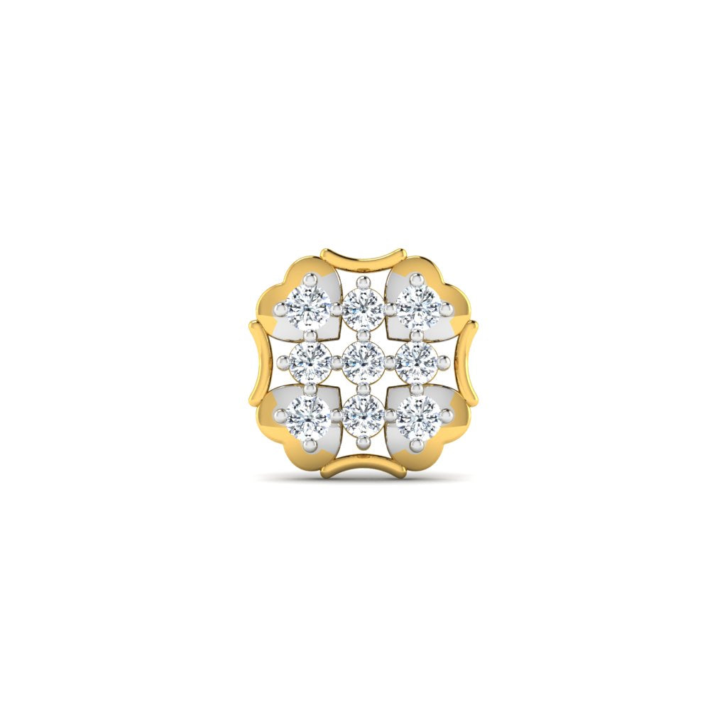 Pine Diamond Nose Pin lordsjewels