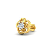 Lively Floret Diamond Nose Pin lordsjewels