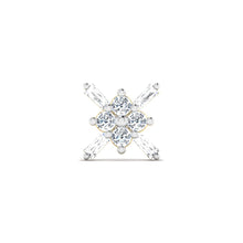 Crystal Blend Diamond Nose Pin lordsjewels
