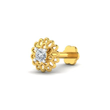 Floret Charriot Diamond Nose Pin lordsjewels