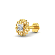 Floret Charriot Diamond Nose Pin lordsjewels