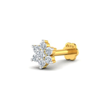 Star of Bethlehem Diamond Nose Pin lordsjewels