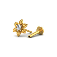 Elite Floret Diamond Nose Pin lordsjewels
