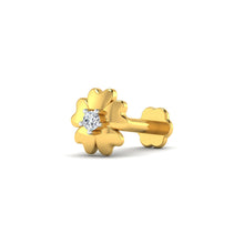 Simple Love Diamond Nose Pin lordsjewels