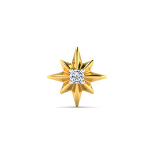 Star Natural Dimaond Nose Pin lordsjewels