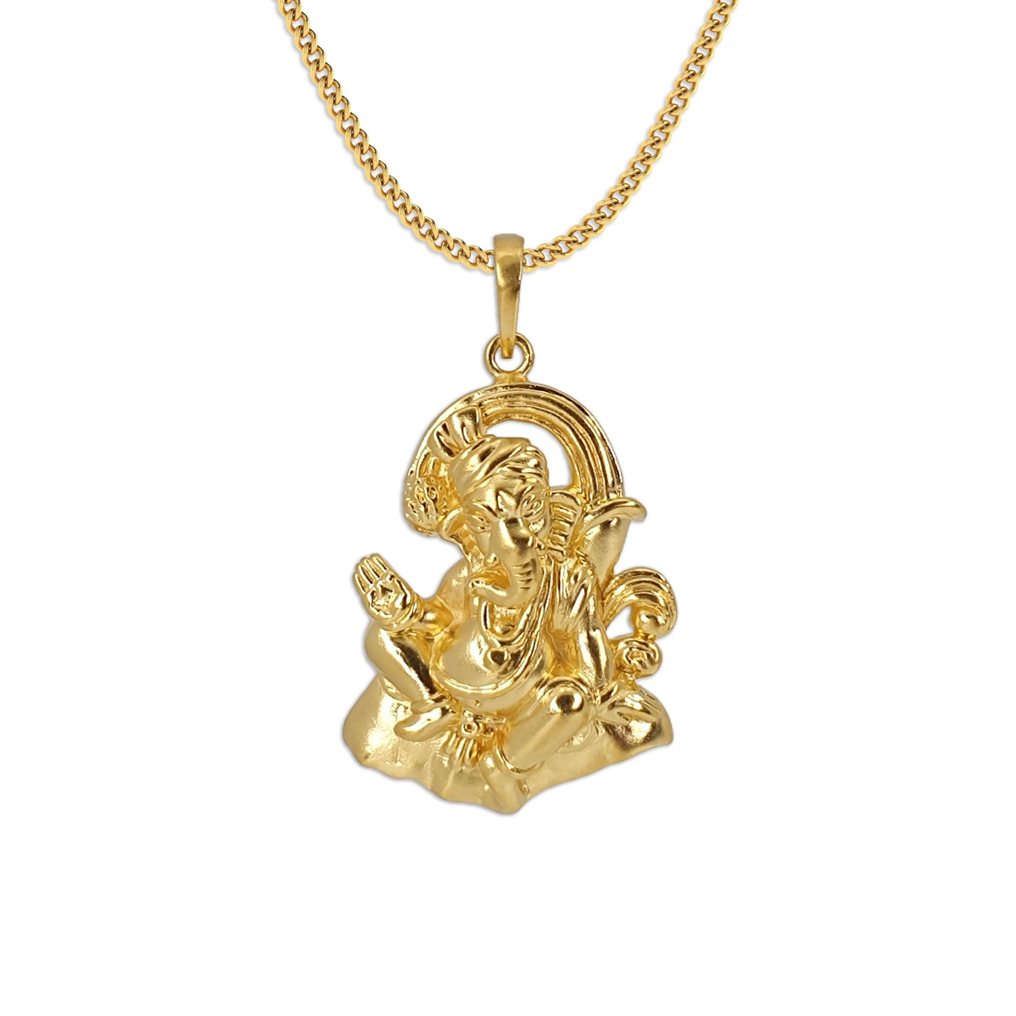 Vinayak Ganesha Gold Pendant