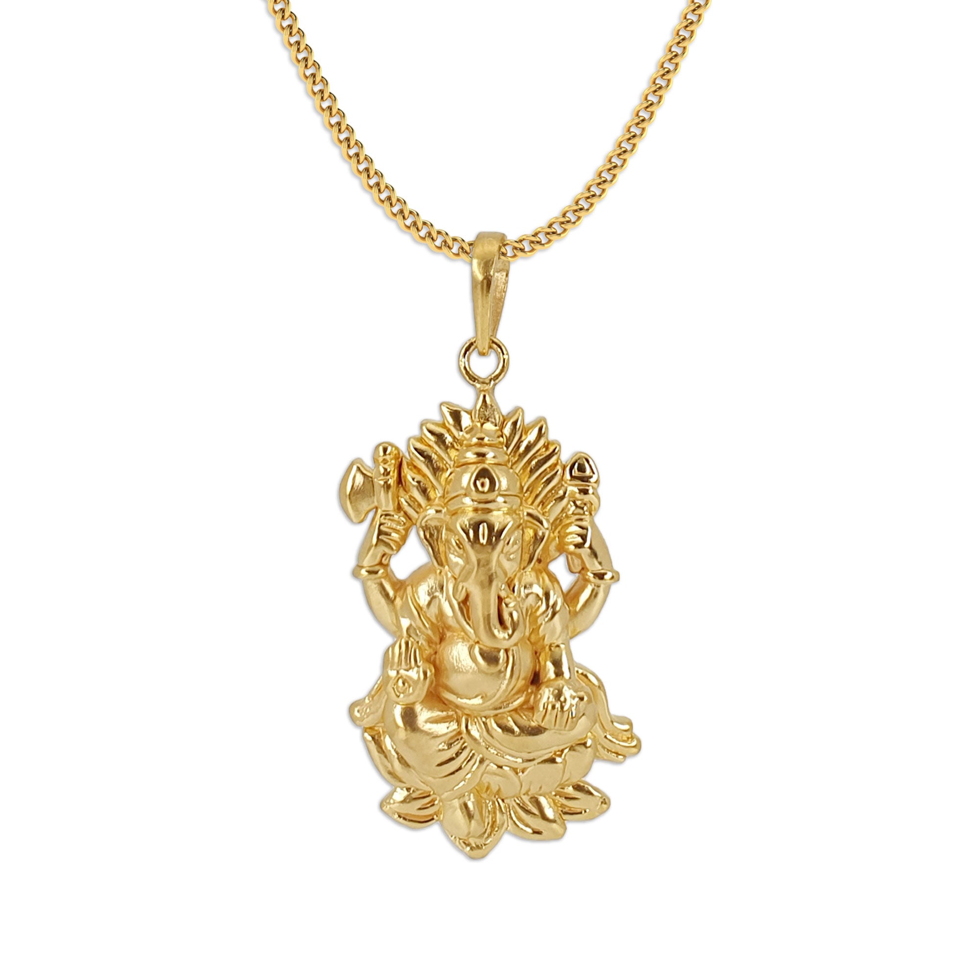 Ganesh Chaturthi Gold Pendant