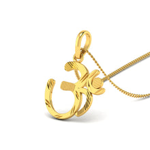 Om Gold Pendant lordsjewels