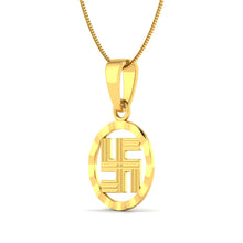 Swastik Gold Pendant lordsjewels