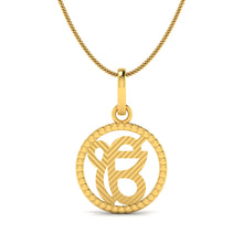 Ek Omkar Gold Pendant lordsjewels