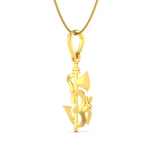 Shivaya Gold Pendant lordsjewels
