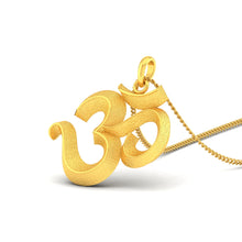Om Namah Gold Pendant lordsjewels