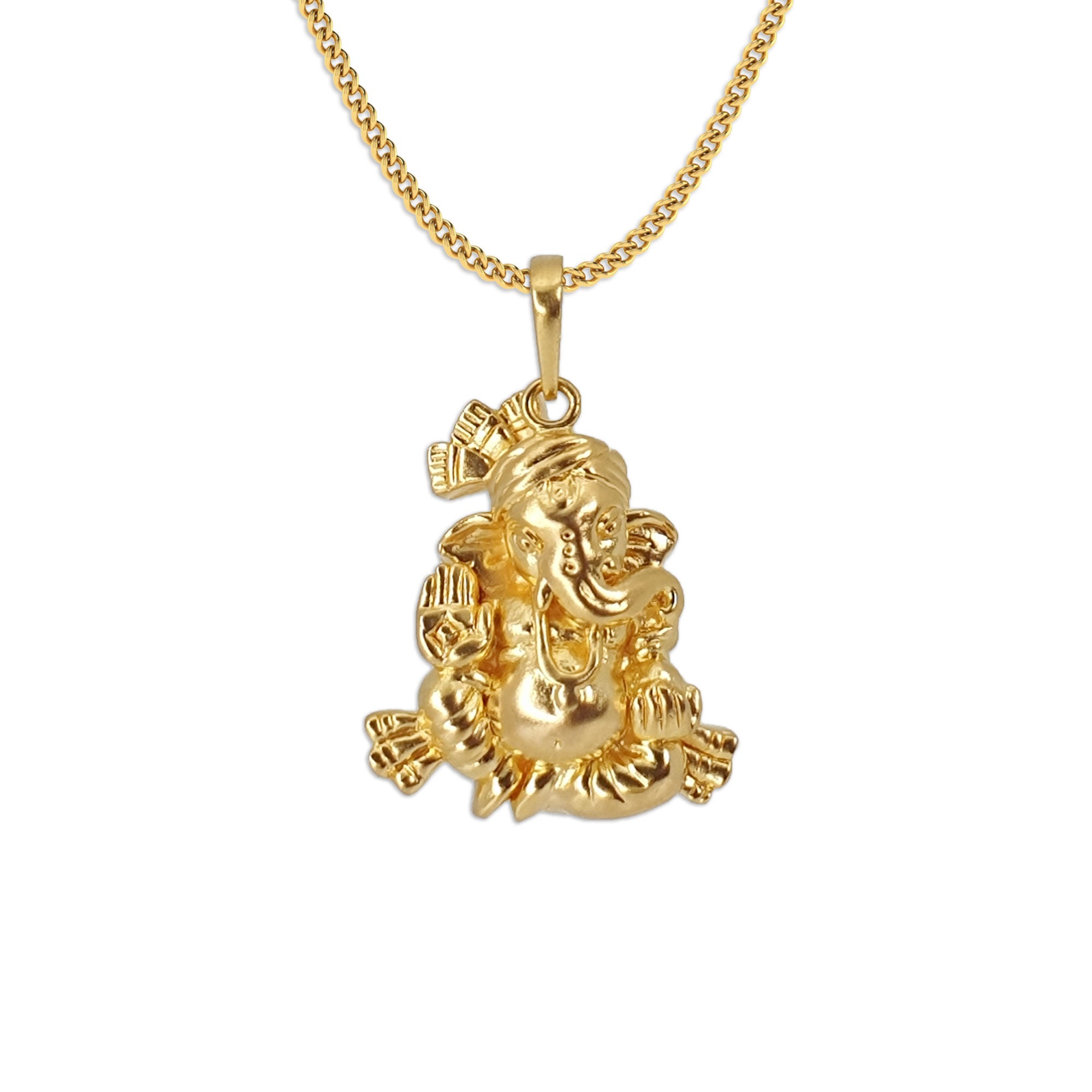 Shree Ganesha Gold Pendant