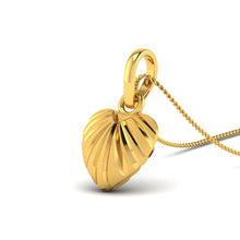 22KT Heart pendant lordsjewels