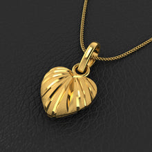22KT Heart pendant lordsjewels