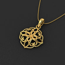 Spotlight 22KT pendant lordsjewels