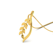 Petal Flair Gold Pendant lordsjewels