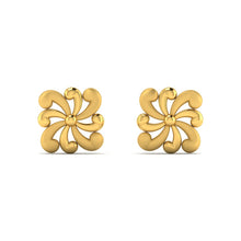 Breezing Petal Gold Earring lordsjewels
