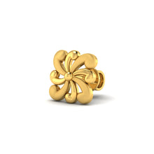 Breezing Petal Gold Earring lordsjewels