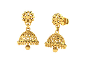 Paisley Gold Earring lordsjewels