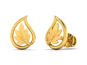 Serenity Gold Earring lordsjewels