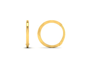 Grandmother's Love Gold Earring lordsjewels