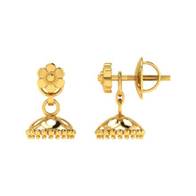 Replenishing 22 Karat Jhumki lordsjewels