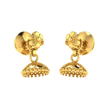 Replenishing 22 Karat Jhumki lordsjewels