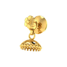 Replenishing 22 Karat Jhumki lordsjewels