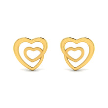 Heart of Hearts Gold Earring lordsjewels